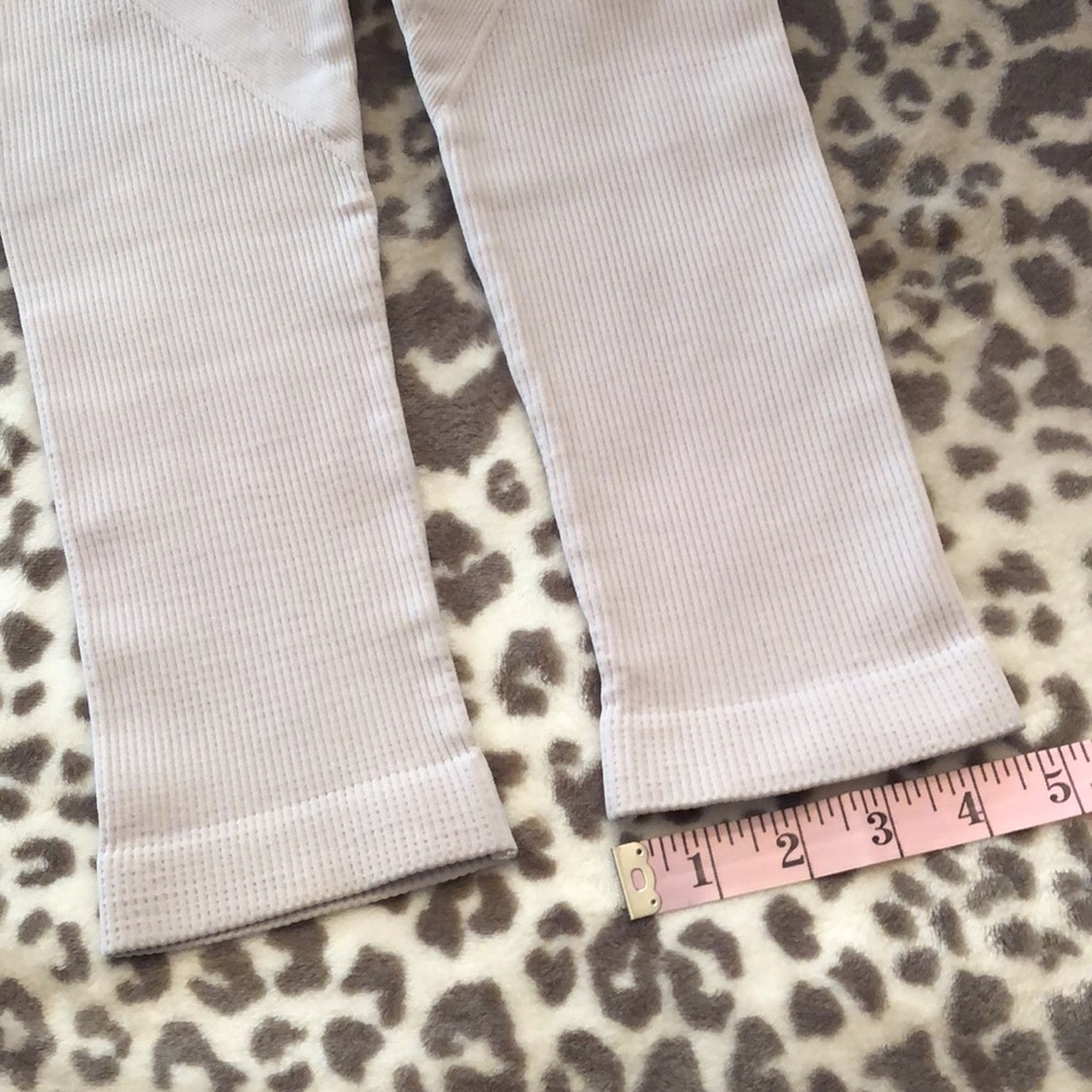 Avocado High Waisted Yoga Legging Dusty Rose Lavender Medium Lightweight - Picture 10 of 16